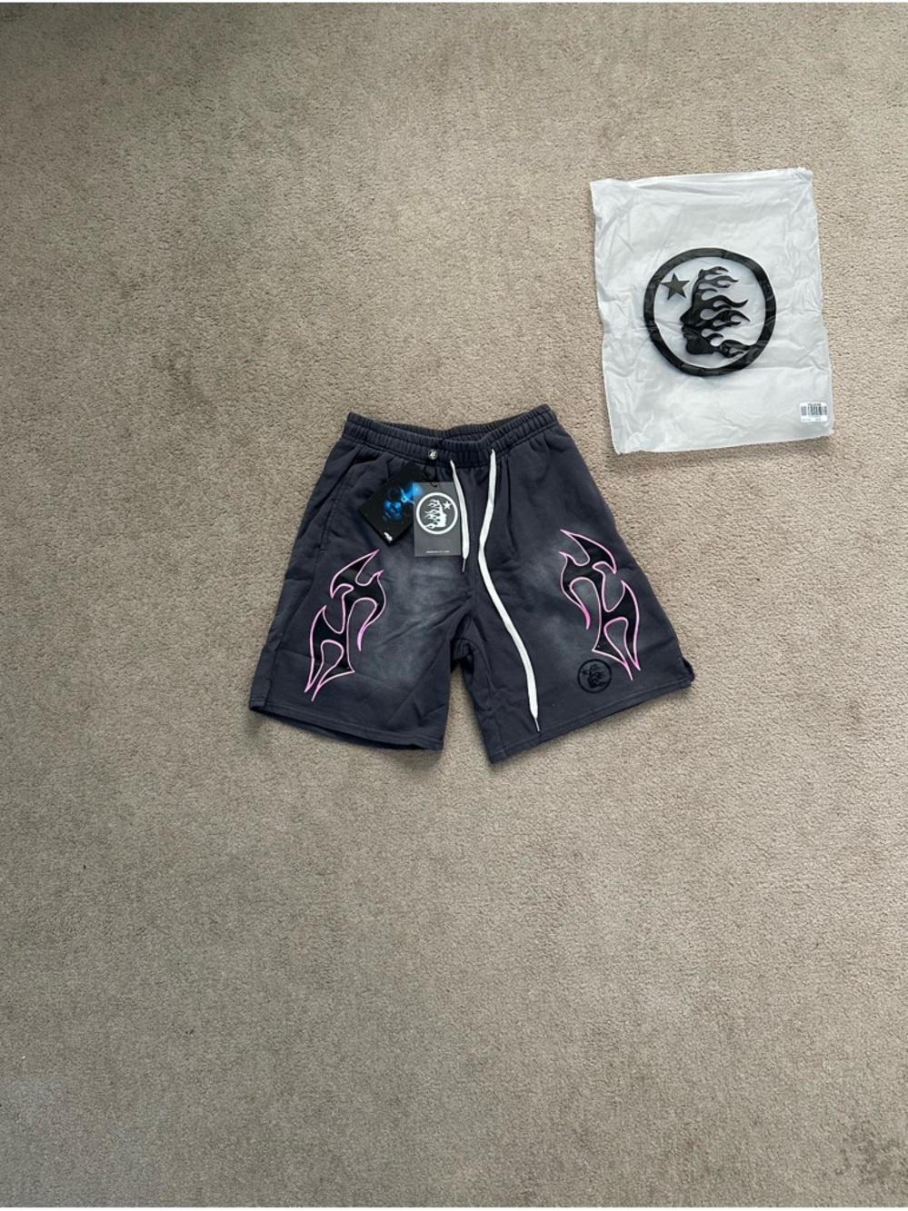 Hellstar Studio Records Shorts (Grey)